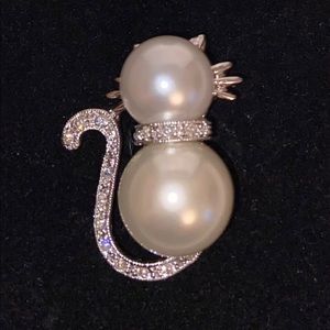 Cat Pin by Danbury Mint